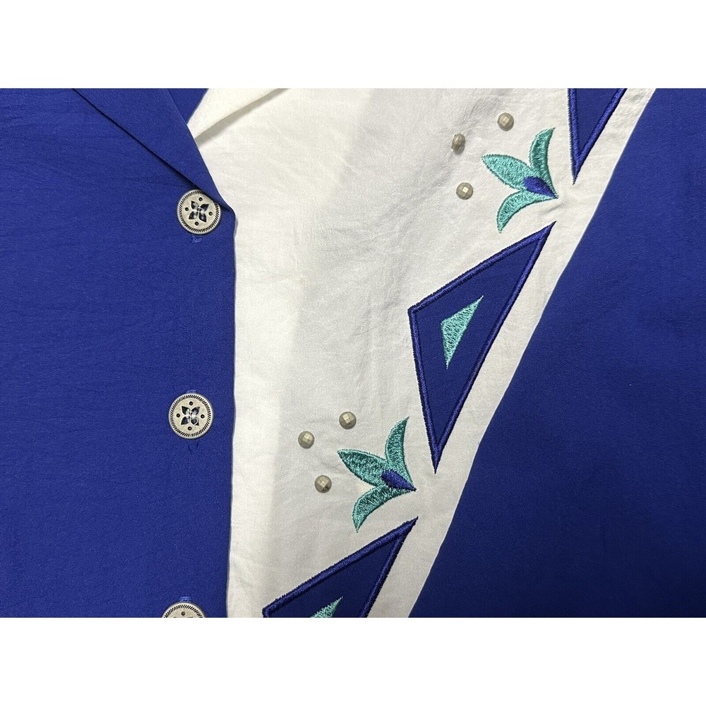Vintage G.W. + Division Of Graff 80s Jacket(S) Blue View 4